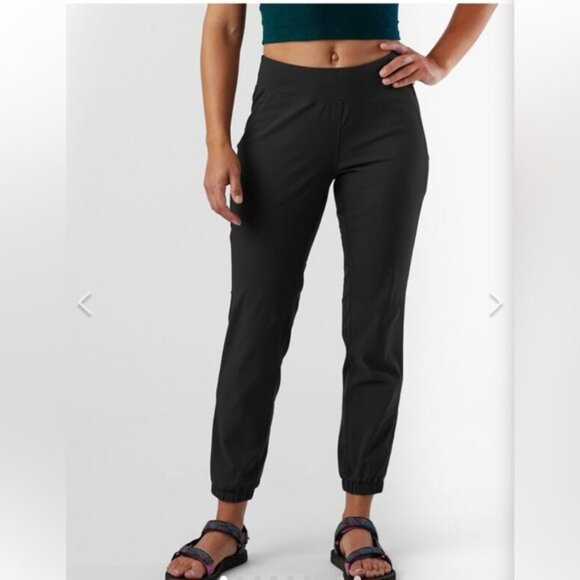 Title Nine Sylvan Hybrid Hiking Joggers Black Jogger Pants Size Small - Picture 1 of 10